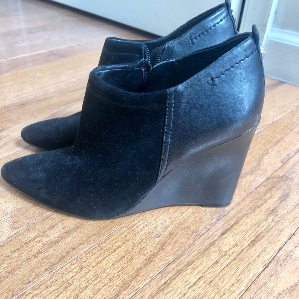 Vince Camuto wedge heel booties